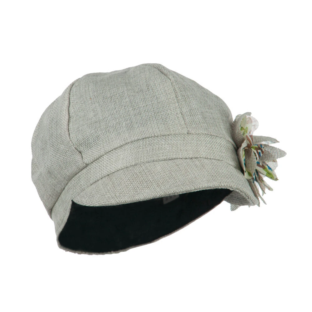 Women's 6 Panel Polyester Cabbie Cap - Image 9