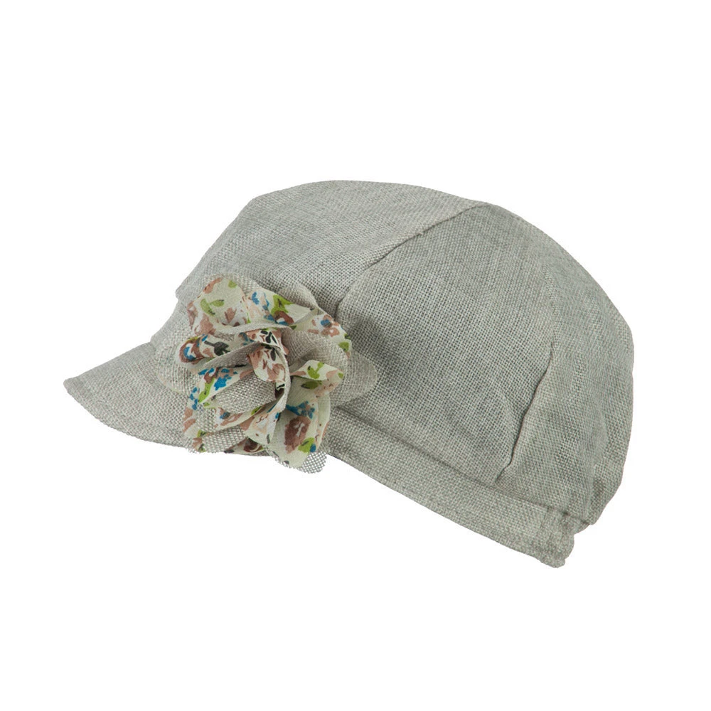 Women's 6 Panel Polyester Cabbie Cap - Image 10
