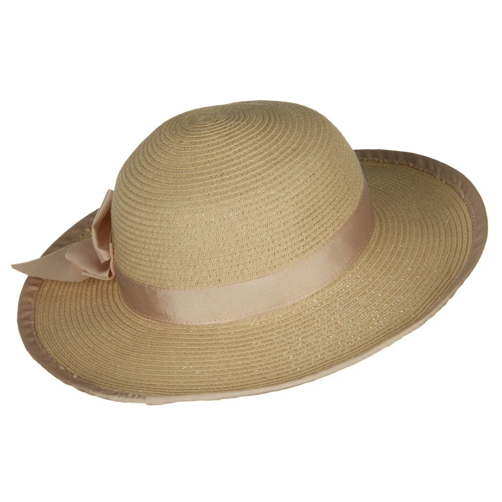 Girl's UPF 50+ Wide Brim Sun Hat - Image 3